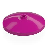Dish 4 x 4 Inverted with Open Stud [Radar] (Magenta)