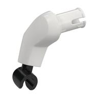 Arm, Large, Right with Black Hand (White)