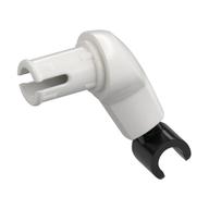 Arm, Large, Left with Black Hand (White)