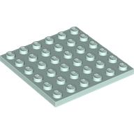 Plate 6 x 6 (Light Aqua)