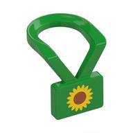 Neckwear, Lanyard with Sunflower Print (Bright Green)