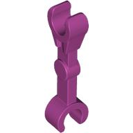 Arm Mechanical Straight (Droid) [2 Clips at 90°] (Magenta)
