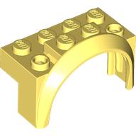 Wheel Arch, Mudguard 4 x 2 x 2 1/2 (Bright Light Yellow)