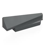 Brick Wedged, Sloped 1 x 5 x 1 1/3 Right (Dark Bluish Gray)