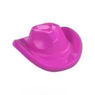 Headwear Accessory Hat with Small Pin, Stetson (Dark Pink)
