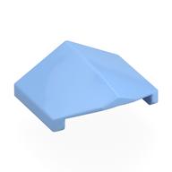 Brick Sloped 33° 2 x 2 Double / Inverted (Bright Light Blue)