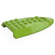 Aircraft Fuselage Curved Aft Section 6 x 10 Top (Lime)