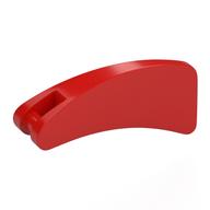Animal Body Part, Fin 2 x4 with Handle (Red)