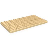 Duplo Plate 8 x 16 (Tan)