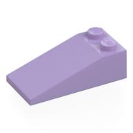 Brick Sloped 18° 4 x 2 (Lavender)