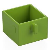 Duplo Drawer 2 x 2 with Pull Handle (Lime)