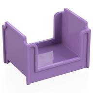 Duplo Bed, Bunk (Medium Lavender)