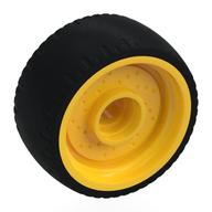 Wheel Rim 24 x 12 with Black Tyre (Yellow)