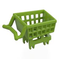 Equipment Shopping Cart (Lime)