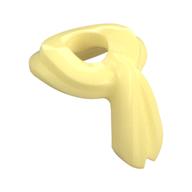 Minidoll Neckwear Scarf Wrapped Around Neck (Bright Light Yellow)