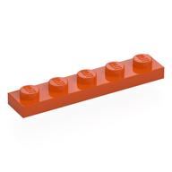 Plate 1 x 5 (Reddish Orange)