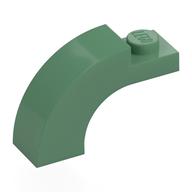 Brick Arch 1 x 3 x 1 2/3 Curved Top (Sand Green)