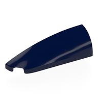 Brick Round, Curved Double 1 x 4 with Stud Notch Left (Dark Blue)
