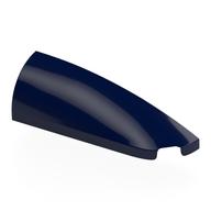 Brick Round, Curved Double 1 x 4 with Stud Notch Right (Dark Blue)