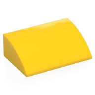 Brick Curved 4 x 6 x 2 (Yellow)