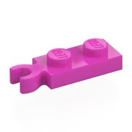 Plate Special 1 x 2 with Clip Vertical on End (Dark Pink)