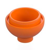 Brick Round 2 x 2 Dome Bottom [Open Stud] (Orange)
