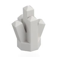 Rock 1 x 1 Crystal 5 Point (White)
