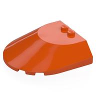Windscreen 6 x 6 x 1 1/3 (Reddish Orange)