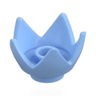 Crown / Flower / Egg Shell Half (Bright Light Blue)