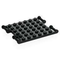 Plate Special 6 x 6 with 4 Handles (Black)