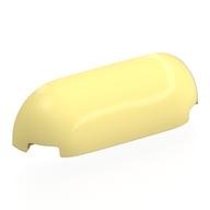 Brick Round, Curved Triple 1 x 4 x 1 (Bright Light Yellow)