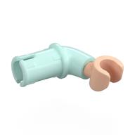 Arm, with Pin, Light Nougat Hand (Light Aqua)