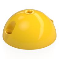 Technic Panel Dome 5 x 5 with Pin Holes (Yellow)