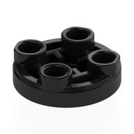 Tile Special Round 2 x 2 Inverted (Black)