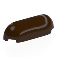 Brick Round, Curved Triple 1 x 4 x 1 (Dark Brown)