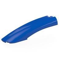 Brick Round, Curved 10 x 2 x 2 with Rounded End Left (Blue)