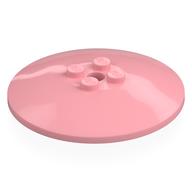 Dish 6 x 6 Inverted (Radar) with Solid Studs (Warm Pink)