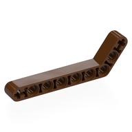 Technic Beam 1 x 9 Bent (7 - 3) Thick (Reddish Brown)