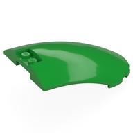 Windscreen 6 x 8 x 2 Curved (Bright Green)