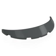Wheel Arch, Mudguard 8 x 4 x 1 (Dark Bluish Gray)