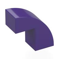 Brick Curved 1 x 2 x 1 2/3 with 1 Cutout (Dark Purple)