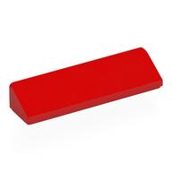 Brick Sloped 30° 1 x 4 x 2/3 (Red)