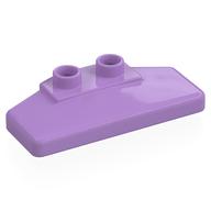 Duplo Rear Spoiler 2 x 4 x 1 / 2 [Plain] (Medium Lavender)