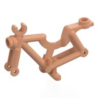 Bicycle Frame, No Handlebars (Nougat)