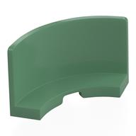 Panel 3 x 3 x 2 Quarter Round (Sand Green)