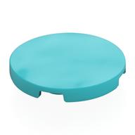 Tile Round 3 x 3 (Medium Azure)