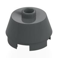 Brick Round 2 x 2 Truncated Cone (Dark Bluish Gray)