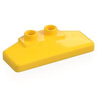 Duplo Rear Spoiler 2 x 4 x 1 / 2 [Plain] (Yellow)