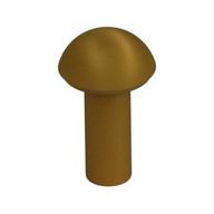 Bar 1L with Rounded End with Black Spot Print (Pearl Gold)