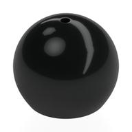 Helmet Round Sphere with Small Hole (Black)